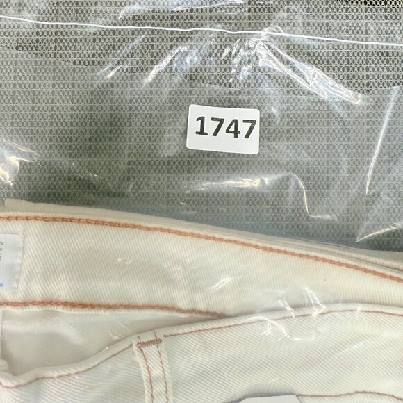 Time And Tru Womens Size 16 White Mid-Rise Bootcut Regular Fit Denim Jeans - Picture 8 of 10